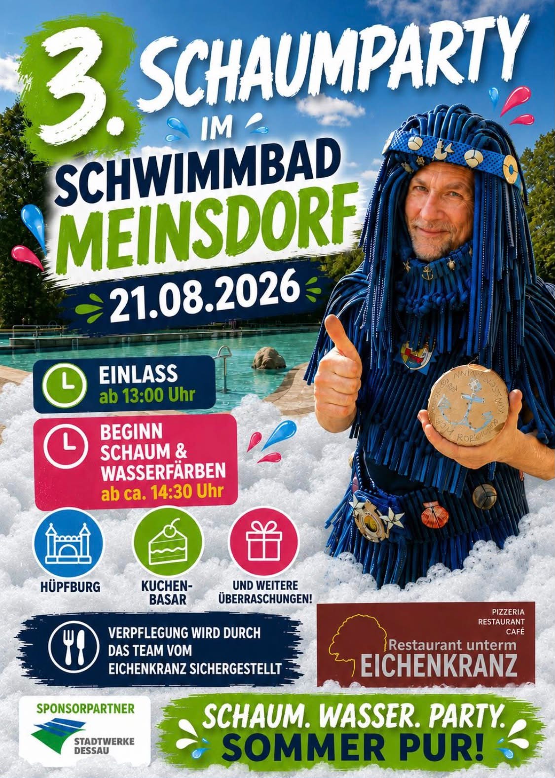 3.Schaumparty
